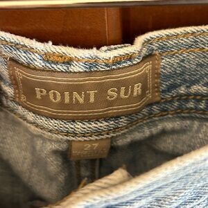 J.Crew point sur wide leg puddle jeans